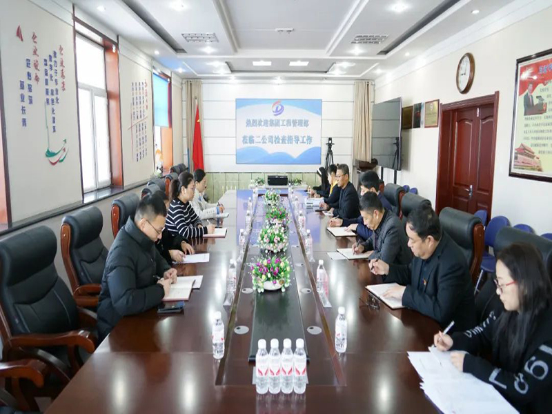 工作落实年 | 集团工程管理部深入九游会老哥检查指导